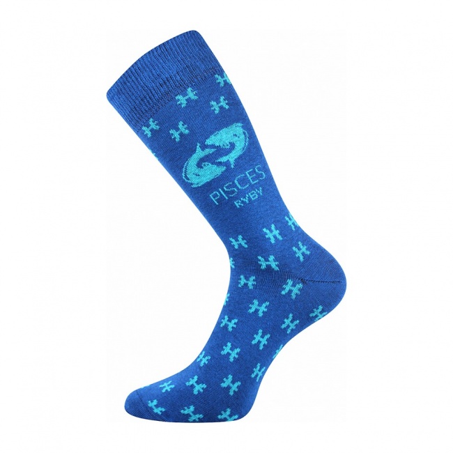 Modré pánské ponožky RYBY