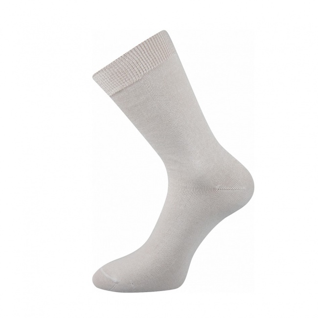 Bílé pánské ponožky 100% BAVLNA 