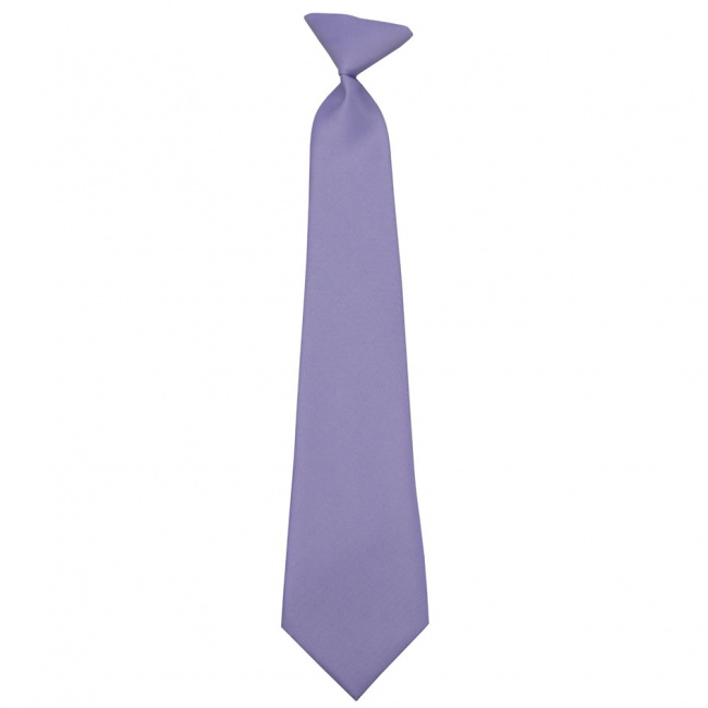 Fialová dětská kravata jednobarevná matná