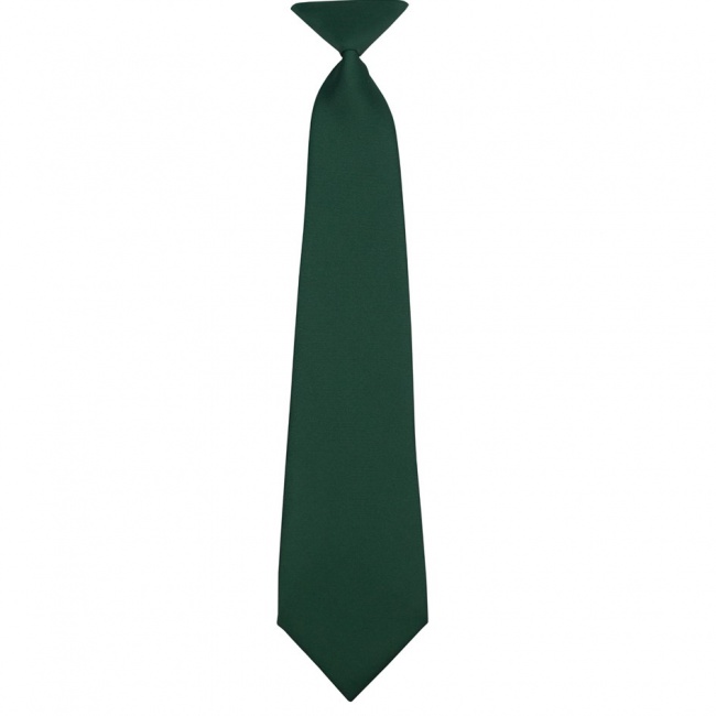 Smaragdově zelená dětská kravata jednobarevná matná
