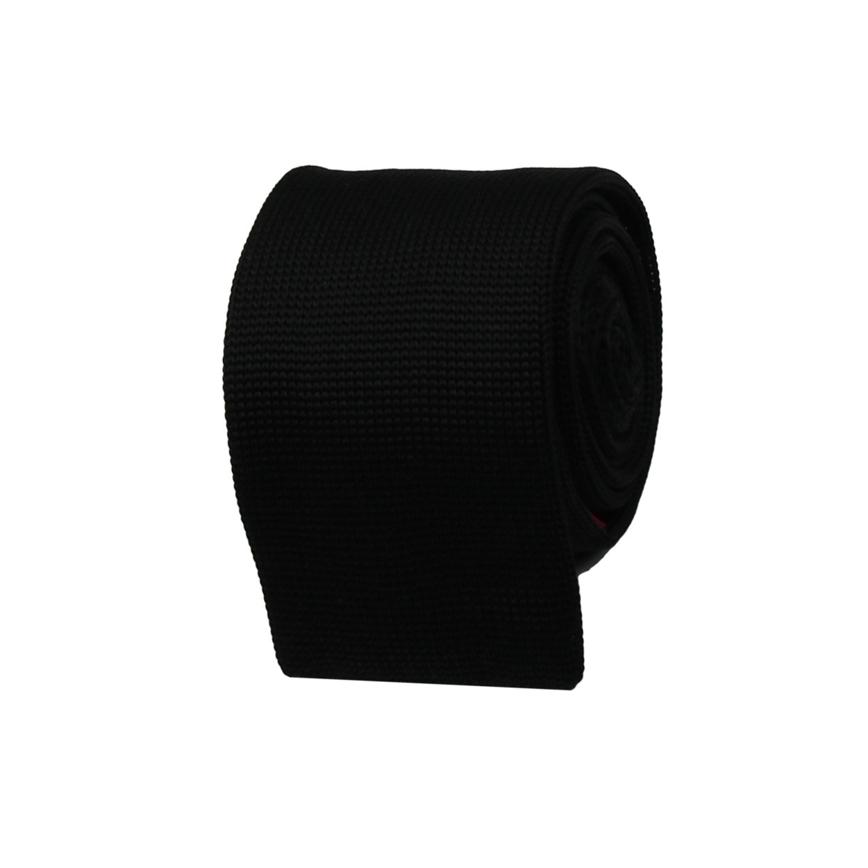 Černá pletená kravata