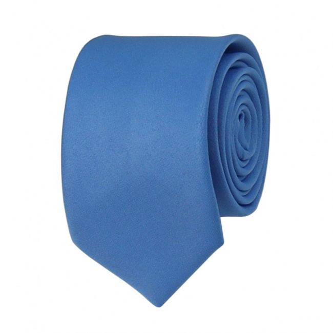 Světle modrá pánská kravata