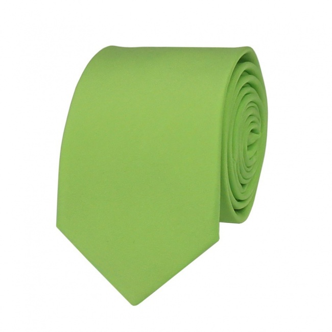 Pistáciově zelená pánská kravata