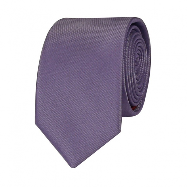 Fialová pánská kravata