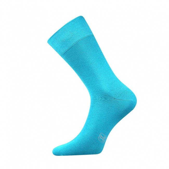 Tyrkysové pánské ponožky Decolor