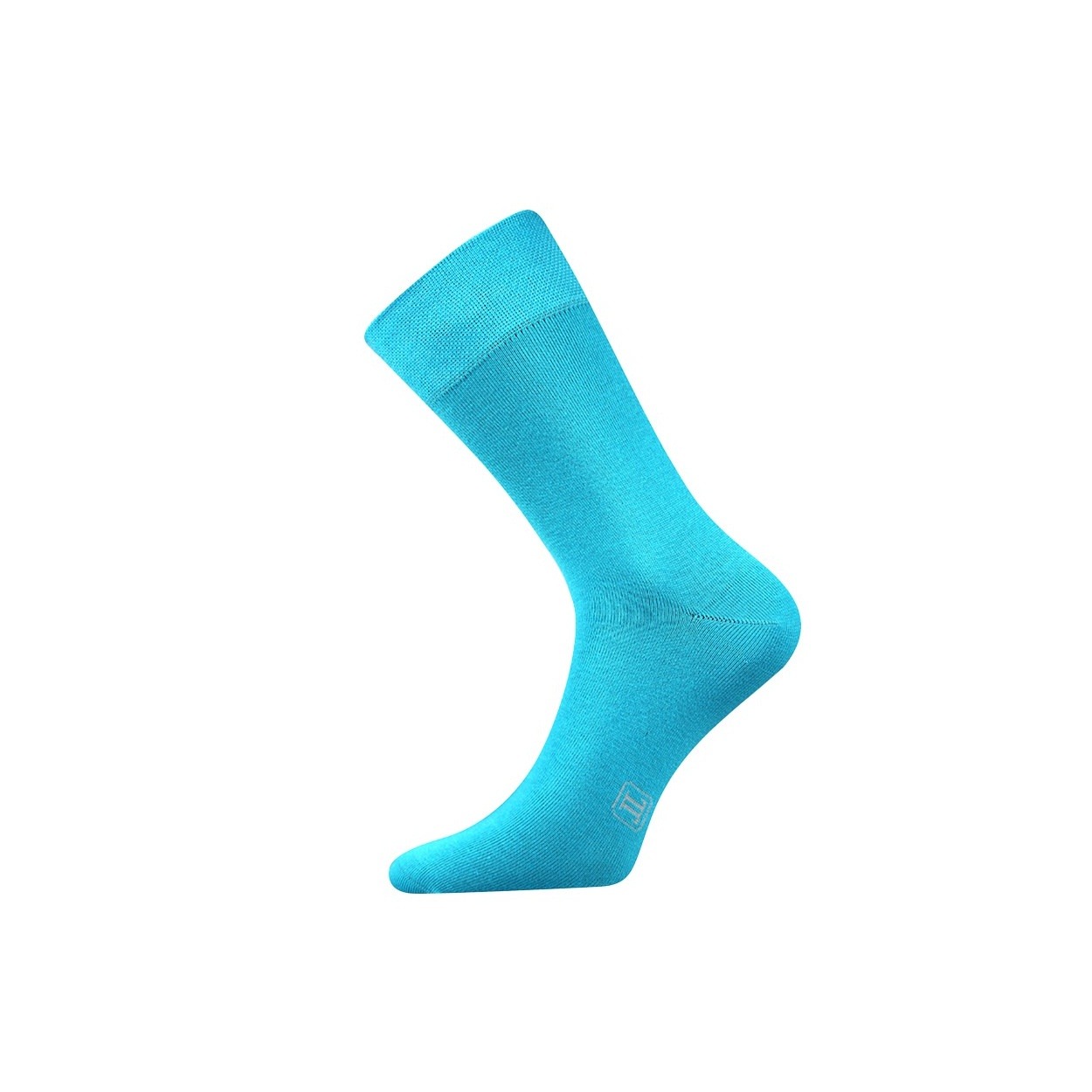 Tyrkysové pánské ponožky Decolor