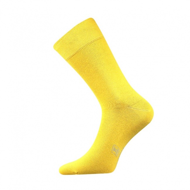 Žluté pánské ponožky Decolor
