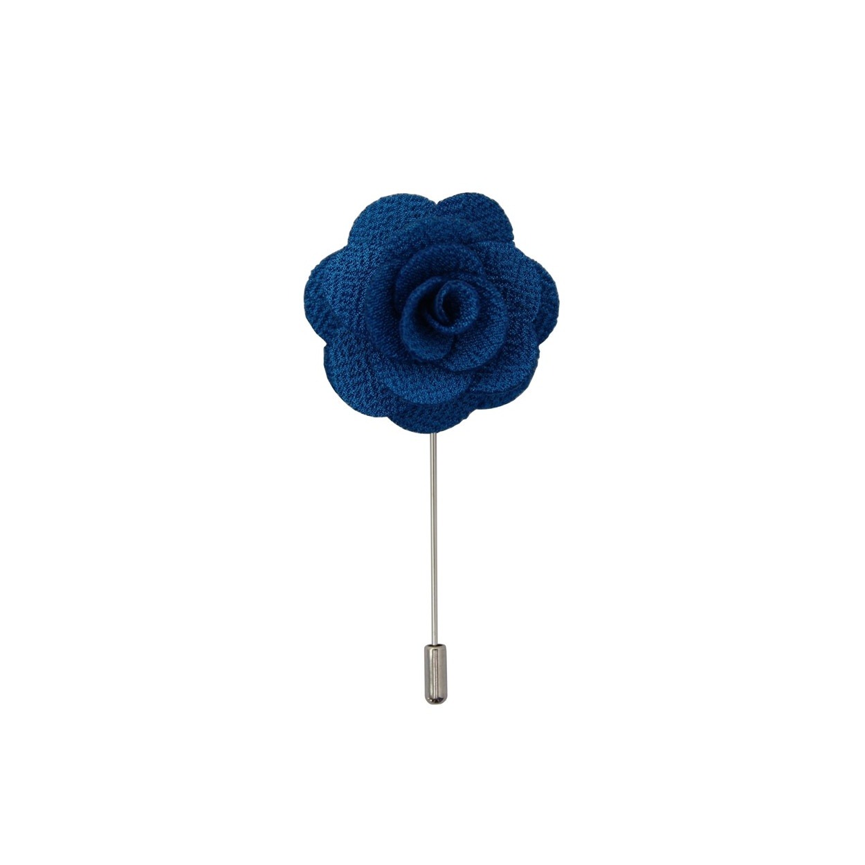 Modrá květina do klopy